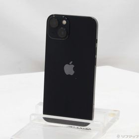 (中古)Apple iPhone13 128GB ミッドナイト MLNC3J/A SIMフリー(269-ud)
