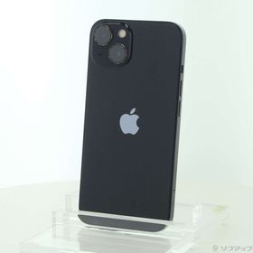 (中古)Apple iPhone13 128GB ミッドナイト MLNC3J/A SIMフリー(377-ud)