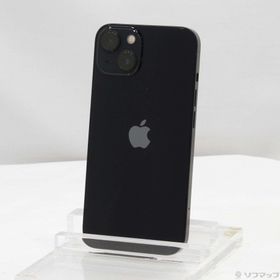 (中古)Apple iPhone13 128GB ミッドナイト MLNC3J/A SIMフリー(377-ud)