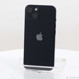 (中古)Apple iPhone13 128GB ミッドナイト MLNC3J/A SIMフリー(295-ud)