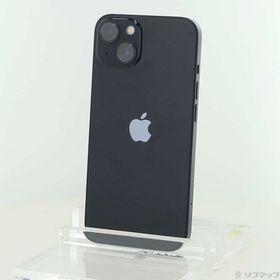(中古)Apple iPhone13 128GB ミッドナイト MLNC3J/A SIMフリー(377-ud)