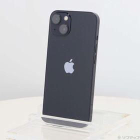 (中古)Apple iPhone13 128GB ミッドナイト MLNC3J/A SIMフリー(251-ud)