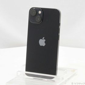(中古)Apple iPhone13 128GB ミッドナイト MLNC3J/A SIMフリー(368-ud)