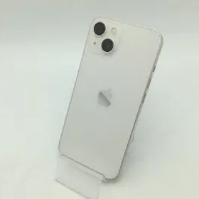 【中古】Apple SoftBank 【SIMフリー】 iPhone 13 128GB スターライト MLND3J/A【OSU301】保証期間１ヶ月【ランクB】