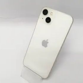 【中古】Apple SoftBank 【SIMフリー】 iPhone 13 128GB スターライト MLND3J/A【川越クレアモール】保証期間１ヶ月【ランクB】