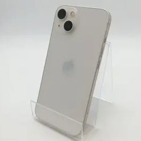 【中古】Apple SoftBank 【SIMフリー】 iPhone 13 128GB スターライト MLND3J/A【柏】保証期間１ヶ月【ランクB】