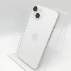 【中古】Apple SoftBank 【SIMフリー】 iPhone 13 128GB スターライト MLND3J/A【中野】保証期間１ヶ月【ランクB】