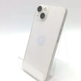 【中古】Apple SoftBank 【SIMフリー】 iPhone 13 128GB スターライト MLND3J/A【熊本】保証期間１ヶ月【ランクC】