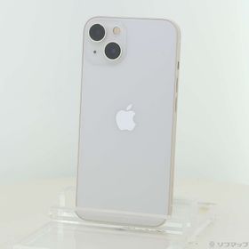 (中古)Apple iPhone13 128GB スターライト MLND3J/A SIMフリー(297-ud)