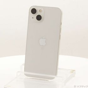 (中古)Apple iPhone13 128GB スターライト MLND3J/A SIMフリー(276-ud)