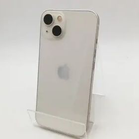 【中古】Apple SoftBank 【SIMフリー】 iPhone 13 128GB スターライト MLND3J/A【柏】保証期間１ヶ月【ランクA】