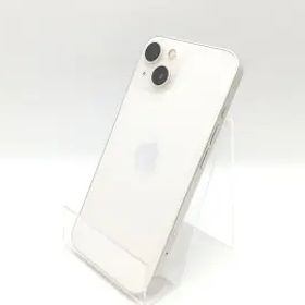 【中古】Apple SoftBank 【SIMフリー】 iPhone 13 128GB スターライト MLND3J/A【熊本】保証期間１ヶ月【ランクC】