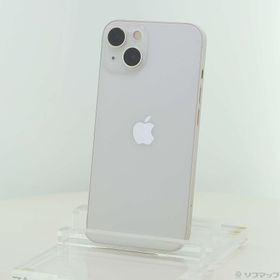 (中古)Apple iPhone13 128GB スターライト MLND3J/A SIMフリー(251-ud)