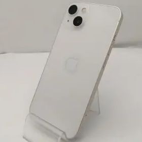 【中古】Apple 楽天モバイル 【SIMフリー】 iPhone 13 128GB スターライト MLND3J/A【スマーク伊勢崎】保証期間１ヶ月【ランクB】