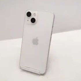 【中古】Apple docomo 【SIMフリー】 iPhone 13 128GB スターライト MLND3J/A【仙台駅東口】保証期間１ヶ月【ランクC】