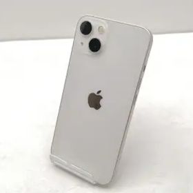 【中古】Apple docomo 【SIMフリー】 iPhone 13 128GB スターライト MLND3J/A【仙台イービーンズ】保証期間１ヶ月【ランクB】