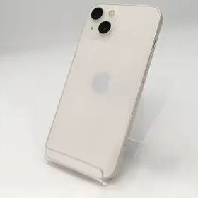 【中古】Apple ymobile 【SIMフリー】 iPhone 13 128GB スターライト MLND3J/A【浜松駅前】保証期間１ヶ月【ランクC】