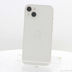 (中古)Apple iPhone13 128GB スターライト MLND3J/A SIMフリー(247-ud)