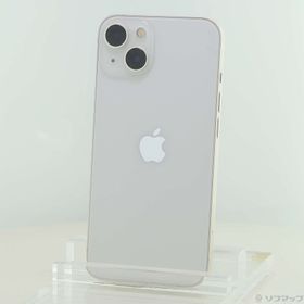 (中古)Apple iPhone13 128GB スターライト MLND3J/A SIMフリー(276-ud)