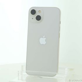 (中古)Apple iPhone13 128GB スターライト MLND3J/A SIMフリー(247-ud)