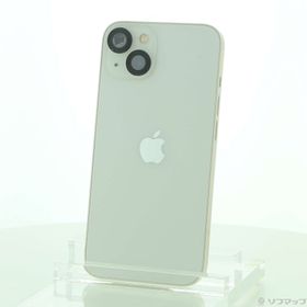 (中古)Apple iPhone13 128GB スターライト MLND3J/A SIMフリー(348-ud)