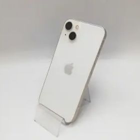 【中古】Apple docomo 【SIMフリー】 iPhone 13 128GB スターライト MLND3J/A【福岡天神】保証期間１ヶ月【ランクB】