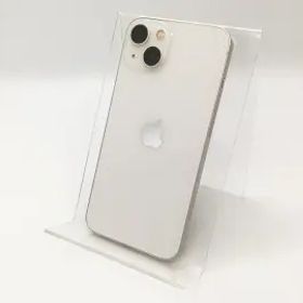 【中古】Apple SoftBank 【SIMフリー】 iPhone 13 128GB スターライト MLND3J/A【秋葉4号】保証期間１ヶ月【ランクC】