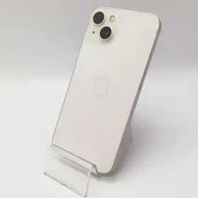 【中古】Apple SoftBank 【SIMフリー】 iPhone 13 128GB スターライト MLND3J/A【アリオ倉敷】保証期間１ヶ月【ランクA】