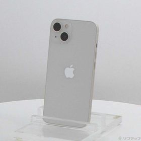 (中古)Apple iPhone13 128GB スターライト MLND3J/A SIMフリー(269-ud)