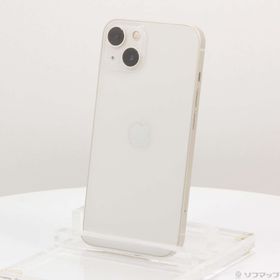 (中古)Apple iPhone13 128GB スターライト MLND3J/A SIMフリー(371-ud)