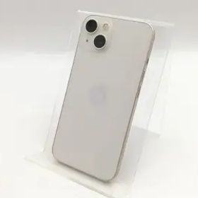 【中古】Apple SoftBank 【SIMフリー】 iPhone 13 128GB スターライト MLND3J/A【福岡筑紫】保証期間１ヶ月【ランクA】