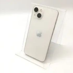 【中古】Apple au 【SIMフリー】 iPhone 13 128GB スターライト MLND3J/A【秋葉4号】保証期間１ヶ月【ランクB】