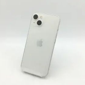 【中古】Apple SoftBank 【SIMフリー】 iPhone 13 128GB スターライト MLND3J/A【神戸】保証期間１ヶ月【ランクB】
