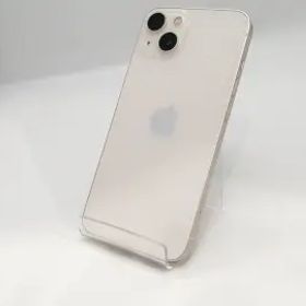 【中古】Apple SoftBank 【SIMフリー】 iPhone 13 128GB スターライト MLND3J/A【浜松駅前】保証期間１ヶ月【ランクB】