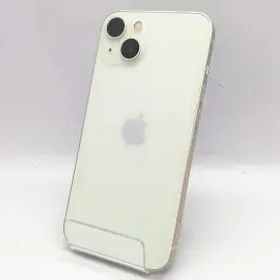 【中古】Apple docomo 【SIMフリー】 iPhone 13 128GB スターライト MLND3J/A【立川フロム中武】保証期間１ヶ月【ランクA】