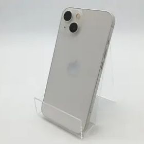 【中古】Apple SoftBank 【SIMフリー】 iPhone 13 128GB スターライト MLND3J/A【柏】保証期間１ヶ月【ランクA】