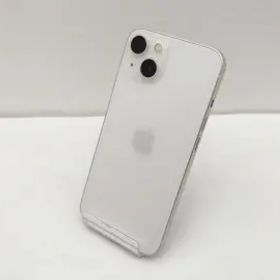 【中古】Apple 国内版 【SIMフリー】 iPhone 13 128GB スターライト MLND3J/A【仙台イービーンズ】保証期間１ヶ月【ランクB】