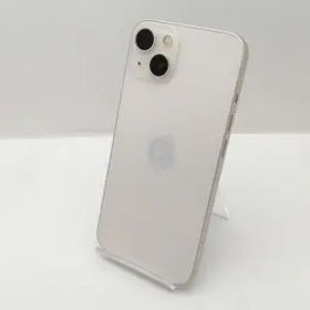 【中古】Apple docomo 【SIMフリー】 iPhone 13 128GB スターライト MLND3J/A【新宿2】保証期間１ヶ月【ランクC】