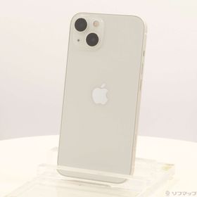 (中古)Apple iPhone13 128GB スターライト MLND3J/A SIMフリー(269-ud)