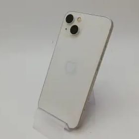 【中古】Apple SoftBank 【SIMフリー】 iPhone 13 128GB スターライト MLND3J/A【府中ル・シーニュ】保証期間１ヶ月【ランクA】