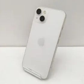 【中古】Apple docomo 【SIMフリー】 iPhone 13 128GB スターライト MLND3J/A【仙台イービーンズ】保証期間１ヶ月【ランクC】