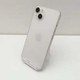 【中古】Apple 国内版 【SIMフリー】 iPhone 13 128GB スターライト MLND3J/A【仙台イービーンズ】保証期間１ヶ月【ランクC】