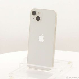 (中古)Apple iPhone13 128GB スターライト MLND3J/A SIMフリー(305-ud)