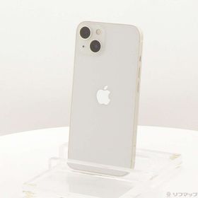 (中古)Apple iPhone13 128GB スターライト MLND3J/A SIMフリー(305-ud)