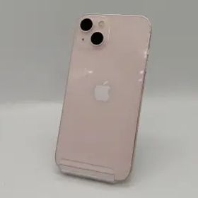 【中古】Apple SoftBank 【SIMフリー】 iPhone 13 128GB ピンク MLNE3J/A【大須アメ横】保証期間１ヶ月【ランクC】
