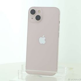 (中古)Apple iPhone13 128GB ピンク MLNE3J/A SIMフリー(247-ud)
