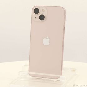 (中古)Apple iPhone13 128GB ピンク MLNE3J/A SIMフリー(247-ud)
