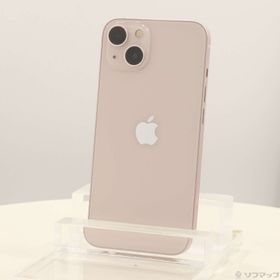 (中古)Apple iPhone13 128GB ピンク MLNE3J/A SIMフリー(305-ud)