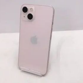 【中古】Apple au 【SIMフリー】 iPhone 13 128GB ピンク MLNE3J/A【仙台イービーンズ】保証期間１ヶ月【ランクB】