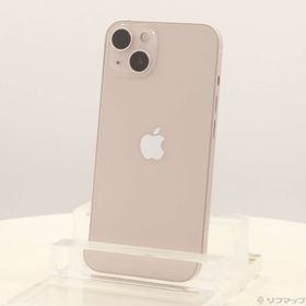 (中古)Apple iPhone13 128GB ピンク MLNE3J/A SIMフリー(251-ud)